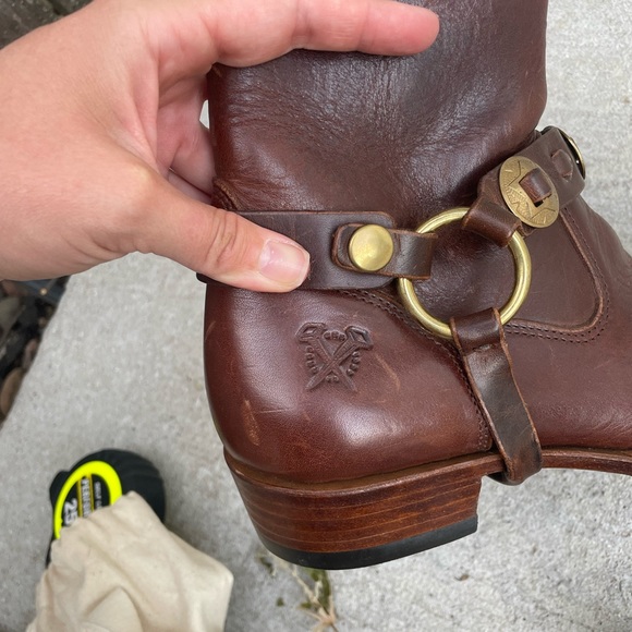 Love Jules Leather Harness Boots - Picture 7 of 16